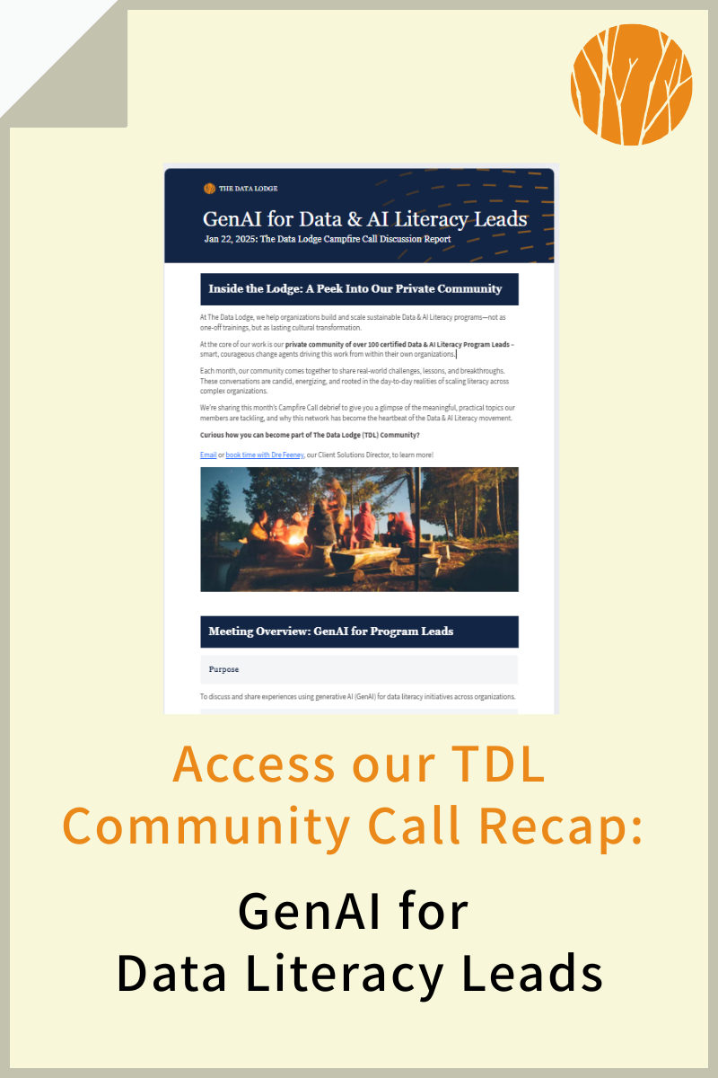 GenAI Community Chat - CTA for Blog
